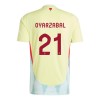 Spania Mikel Oyarzabal 21 Borte EM 2024 - Herre Fotballdrakt